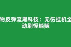 宠物反弹流黑科技：无伤挂机全自动刷怪躺赚
