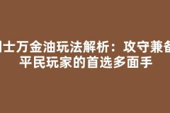 剑士万金油玩法解析：攻守兼备，平民玩家的首选多面手