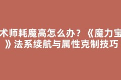 魔术师耗魔高怎么办？《魔力宝贝》法系续航与属性克制技巧