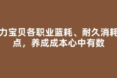 魔力宝贝各职业蓝耗、耐久消耗盘点，养成成本心中有数