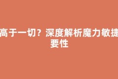 敏高于一切？深度解析魔力敏捷重要性