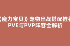 《魔力宝贝》宠物出战搭配推荐：PVE与PVP阵容全解析